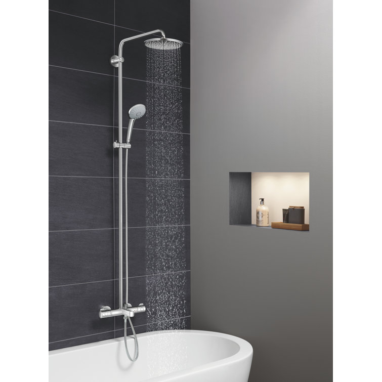 GROHE Euphoria® Thermostatic Complete Shower System with TurboStat
